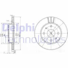 Disque de frein Daihatsu MOVE