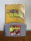 Mario Tennis (& Instruction Booklet) Tested & Working. N64