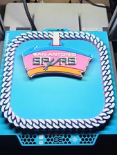 San Antonio Spurs 3D Printed Hype Chain New S...