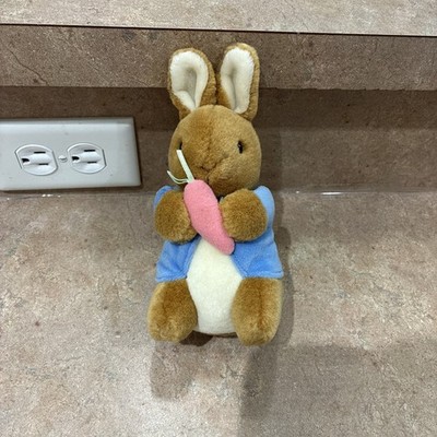 Eden Peter Rabbit Plush Stuffed Animal Frederick Warne Carrot 6 Inch