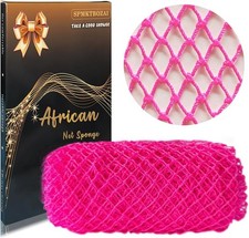 African Net Sponge Authentic, African Exfoliating Sponge Real African Net Black