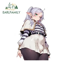 EARLFAMILY 5.1" femboy Car Sticker Campervan Truck Artistic Truck Vehicle Decal