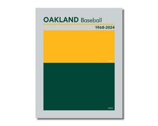 compare to OAKLAND A's ATHLETICS Baseball Color Swatch Photo 8x10 11x14 16x20