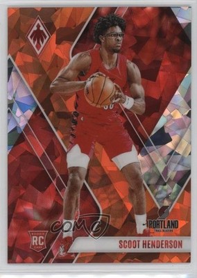 2023 Panini Phoenix Rookies Orange Ice /249 Scoot Henderson #298 Rookie RC 13d7