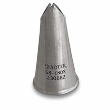 St&auml;dter Fine Line Leaf Spout #68 Small Spout Garnish Spout Stainless Steel 8 mm