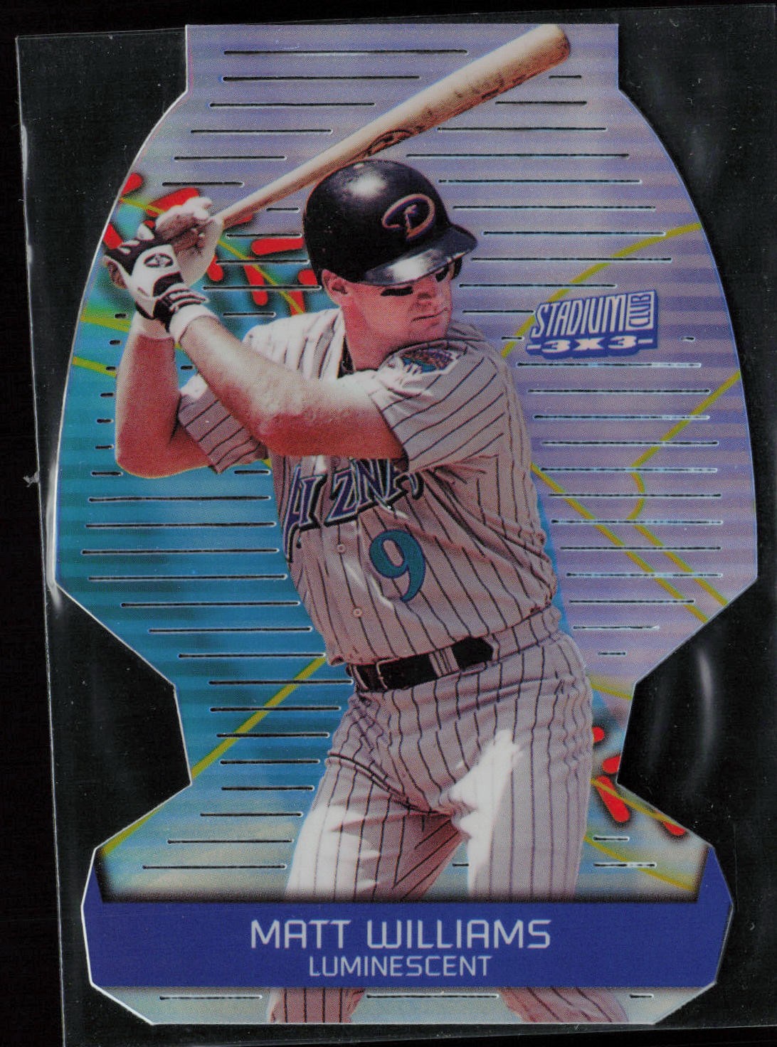 Matt Williams 2000 Stadium Club 3 X 3 Luminescent #5B Arizona Diamondbacks SK267