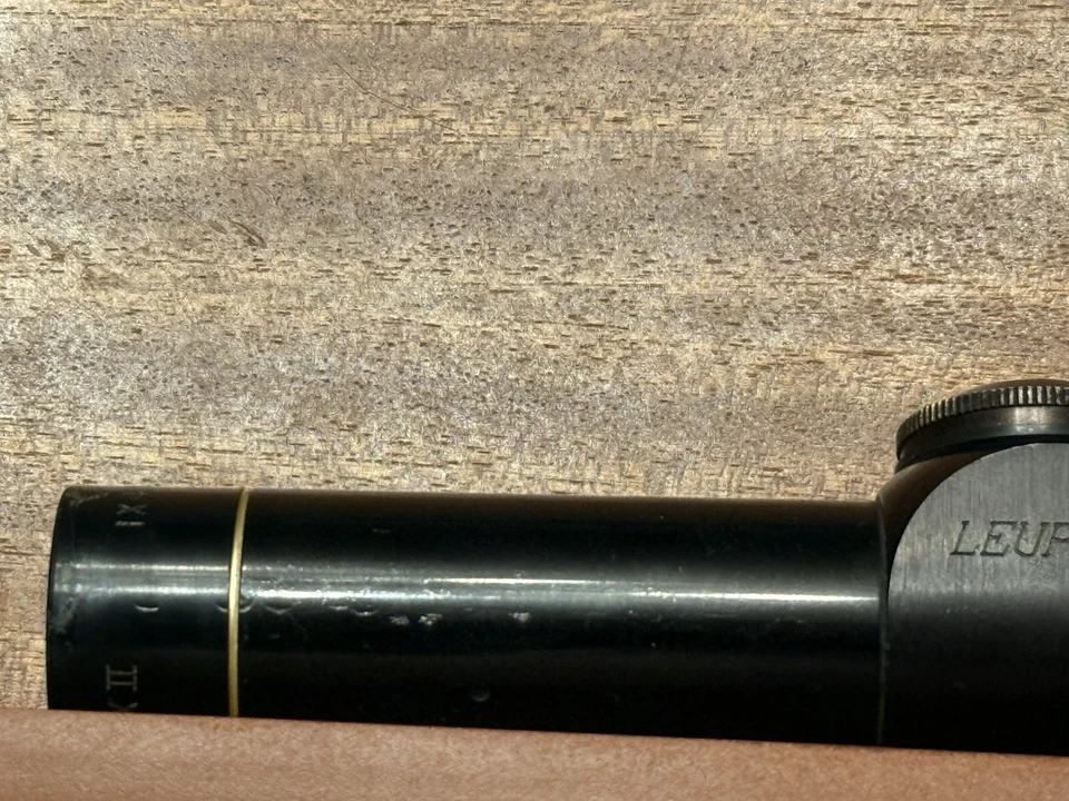 РЕДКИЙ УНИКАЛЬНЫЙ 1976 Заказной Прицел Leupold Vari-X II 1-4x20 Немецкий #1 Прицельная сетка - Изображение 4 из 4