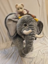 Picadilly & Circus Elephant and Mouse plush set from Charlie Bears Brand New
