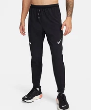 NIKE ADV Aeroswift Running Racing Pants Mens SMALL Black FN3361 010
