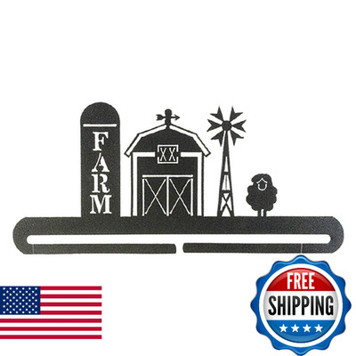 Ackfeld Manufacturing 12in Barn And Silo Split Bottom Hanger, Charcoal