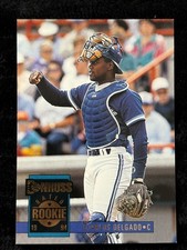 1994 Donruss Rated Rookie Carlos Delgado Toronto Blue Jays #568 Baseball Card