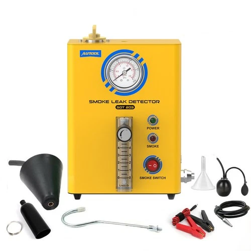 AUTOOL EVAP Smoke Machine 12V Car Smoke Tester Pipe System Vacuum Leak Detector