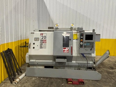 2004 HAAS MODEL #SL-20T CNC LATHE TURNING CENTER C AXIS & LIVE TOOLING: YOBRO #2