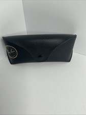 Ray Ban Genuine Black Sunglasses Eyeglasses Case With Ray Ban Cleaning Cloth