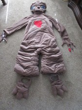 E.T. Costume THE EXTRA TERRESTRIAL Children's HOMEMADE Halloween Size 12 - 14