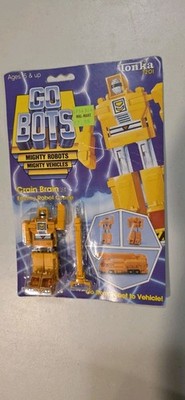 Crain Brain Enemy Robot Tonka Go Bots GoBots Sealed, MOC