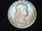 1962 D 50 cent Franklin half silver dollar