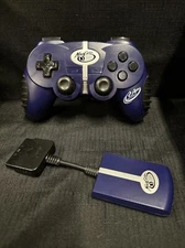 Mad Catz 2.4GHz Wireless Controller (8246) & Dongle for PS2  Tested Working