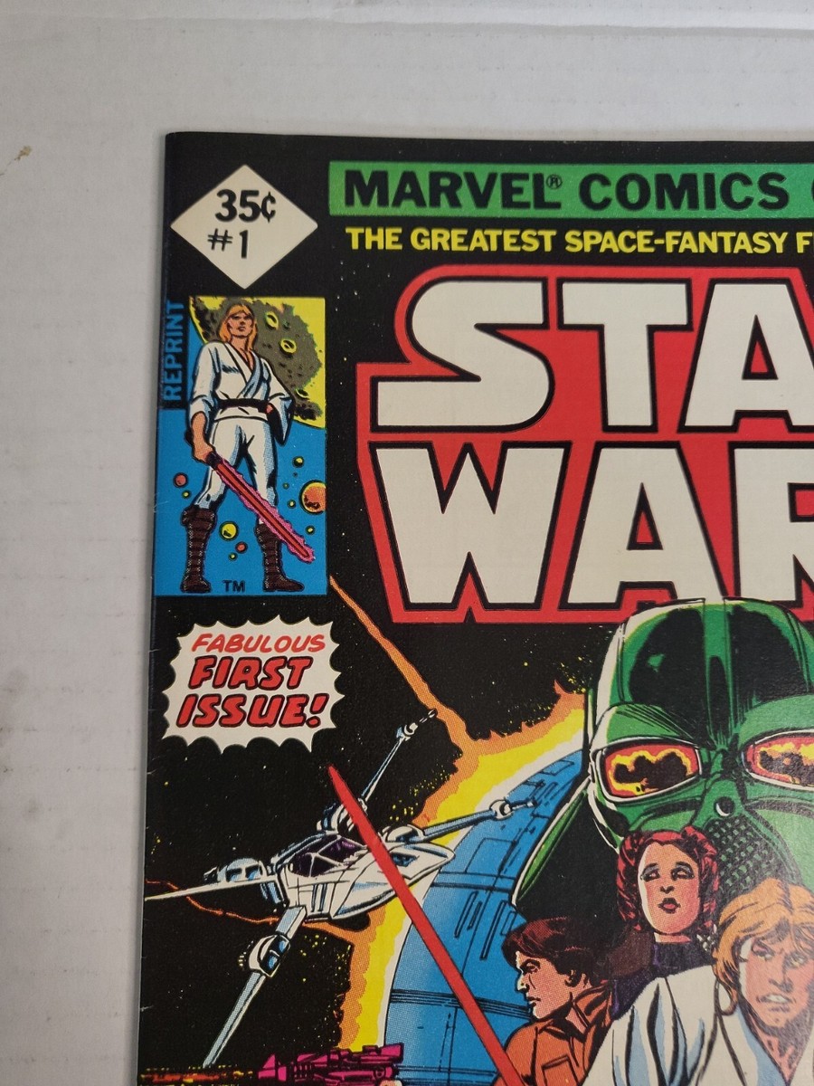 【絶版希少】Star Wars:Marvel Comics Star Wars #1: Marvel 1977 Rare Whitman Diamond Variant
