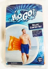 H2O GO  Deluxe Comfort Mat ORANGE Float Ages 12+ 64.6" x 24.8" x 7.1" NEW SEALED