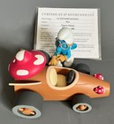 PEYO - FIGURINE LE SCHTROUMPF PARESSEUX CHAMPIGNON - EA - FIGURES ET VOUS - 2018