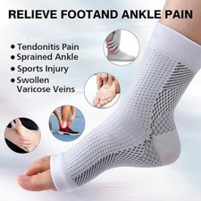 Compression Socks Foot Pain Relief Ankle Support Sleeve Brace Plantar Fasciitis