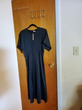 MICHAEL MICHAEL KORS Black Maxi Dress Size Medium 