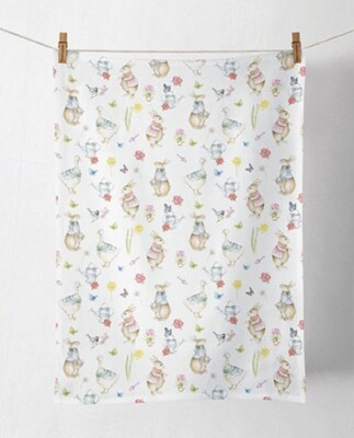 Geschirrtuch, Küchentuch EASTER GARDEN by Ambiente | Ostern, Hase