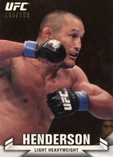 TOPPS 2013 UFC KNOCKOUT DAN HENDERSON #103 160/188 GOLD PARALLEL CARD
