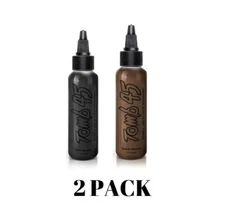 Tomb 45 2PACK Line up & Beard Color Enhancement- Black/Brown and Onix/Black - 2o