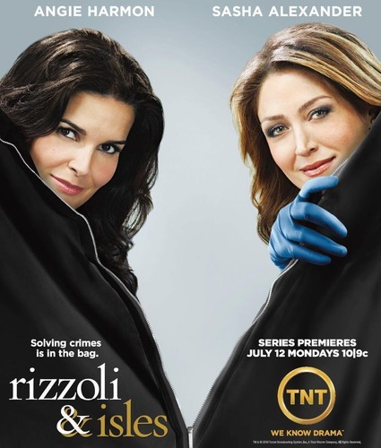 A. Harmon und S. Alexander (Rizzoli und Inseln) 8x10 Promo Poster 2