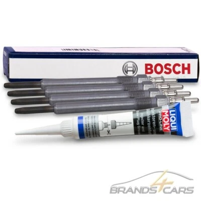 4x BOSCH GLÜHKERZE FÜR MERCEDES C E G S-KLASSE W202 W203 W211 W463 SPRINTER CDI - Bild 1 von 4