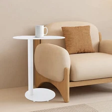 Living Room C-shaped Side Table Bedroom Iron End Table Couch Side Table