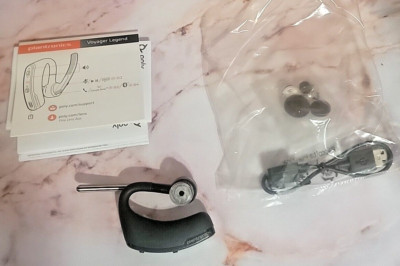 Poly Voyager Legend Wireless Headset (Plantronics) - Single-Ear via Bluetooth