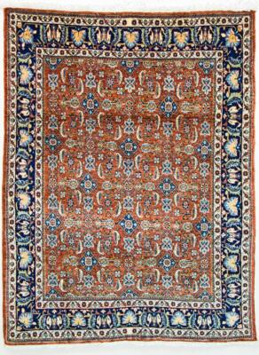 Traditional Handmade Oriental Living room Turkish 3 x 4 Red Area Rug