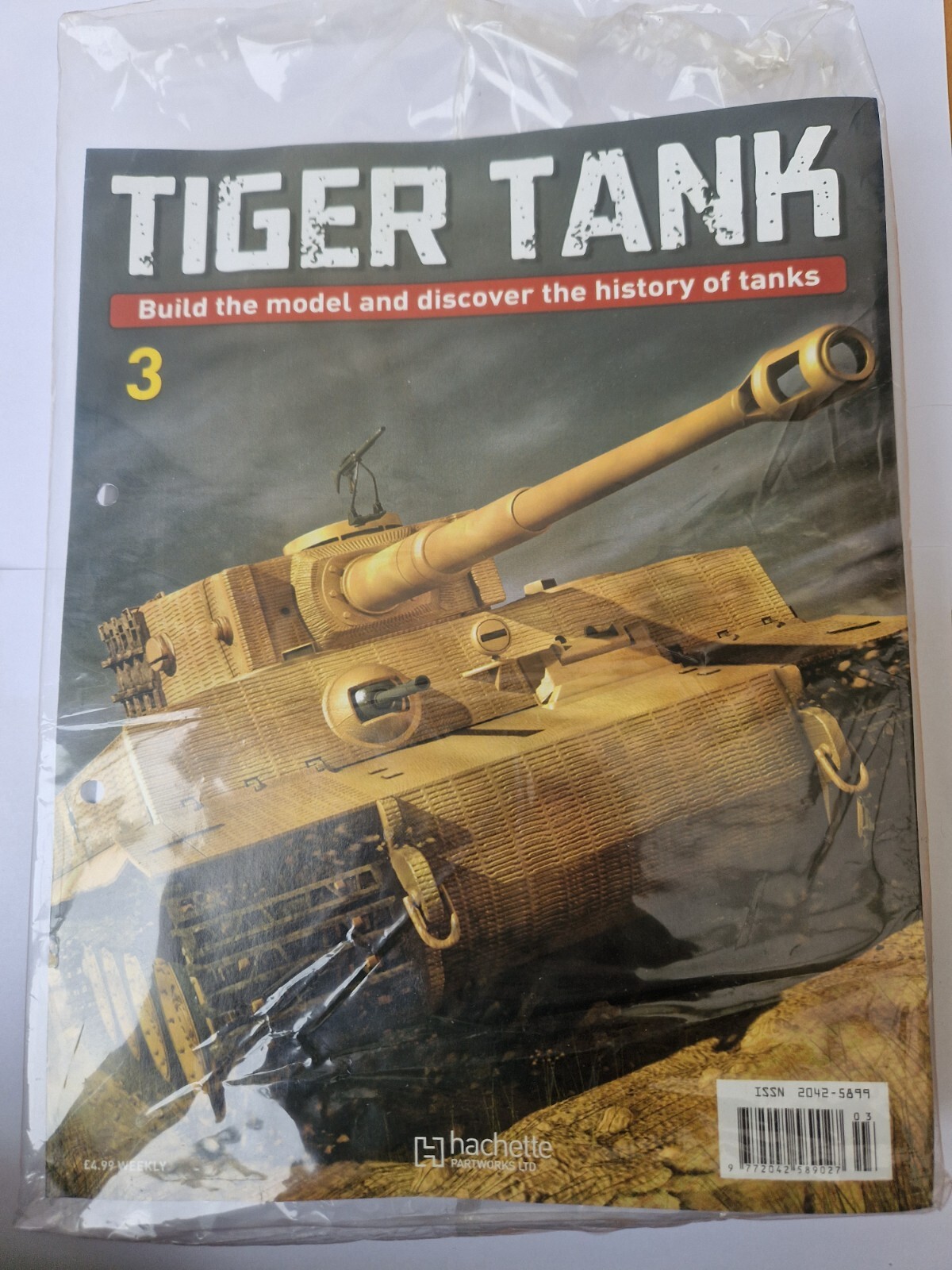 1/16 HACHETTE BUILD YOUR OWN TIGER MODEL TANK ISSUE 3 INC PART