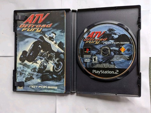 ATV Offroad Fury PS2 Sony Playstation 2 Not For Resale Authentic - Picture 3 of 4