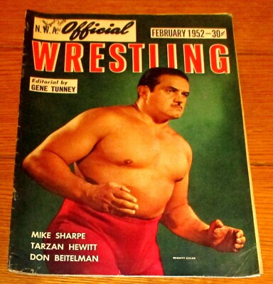 125 Magazine - 2006 - Issue 07 廃刊 レア 1952 N.W.A. Official Wrestling Magazine Volume 1 issue # 6 W