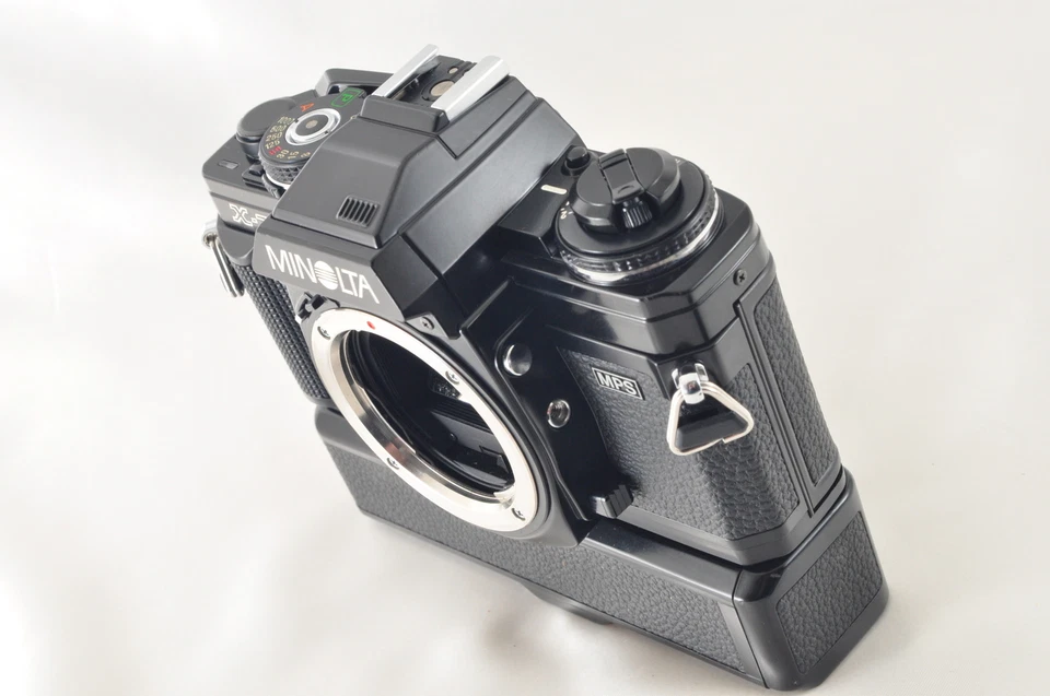 MINOLTA New X-700 MPS SLR 35mm Film Camera Black W/WINDER G From JAPAN #1098 - Image 3 of 4