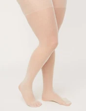 Catherines  Size B Day Sheer Pantyhose LINEN  1 Pair  215-265 lbs..  NEW