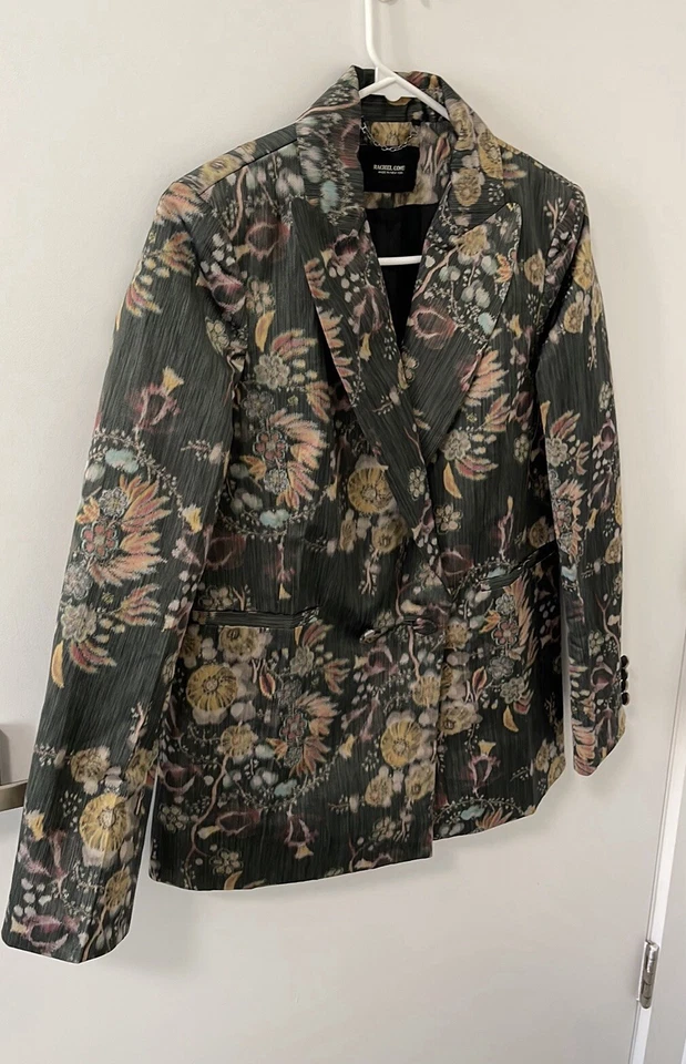 Blazer Rachel Comey verde flor - Imagem 2 de 4