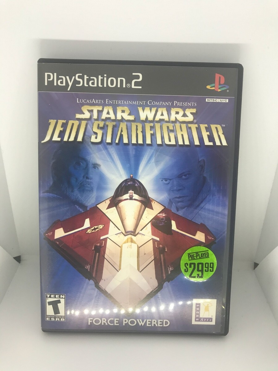 Star Wars: Jedi Starfighter PS2 Game (Sony PlayStation 2, 2002