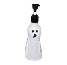 Empty White Ghost Figure Soap Pump Halloween Dispenser Bathroom Kitchen Decor