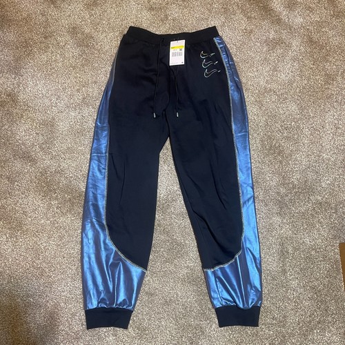 ✅ Brand New With Tags Ladies Size XS Tracksuit Bottoms DD5129-010 Oversized 📦 - Picture 3 of 3