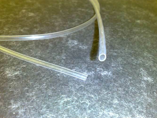 1m CLEAR HEAT SHRINK TUBE 1.6mm hair rigs carp fishing