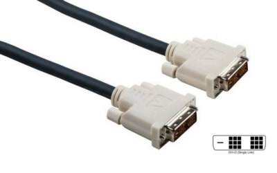 1,8 m DVI-D Stecker auf DVI-D Stecker Single Link Kabel für Monitor PC Computer