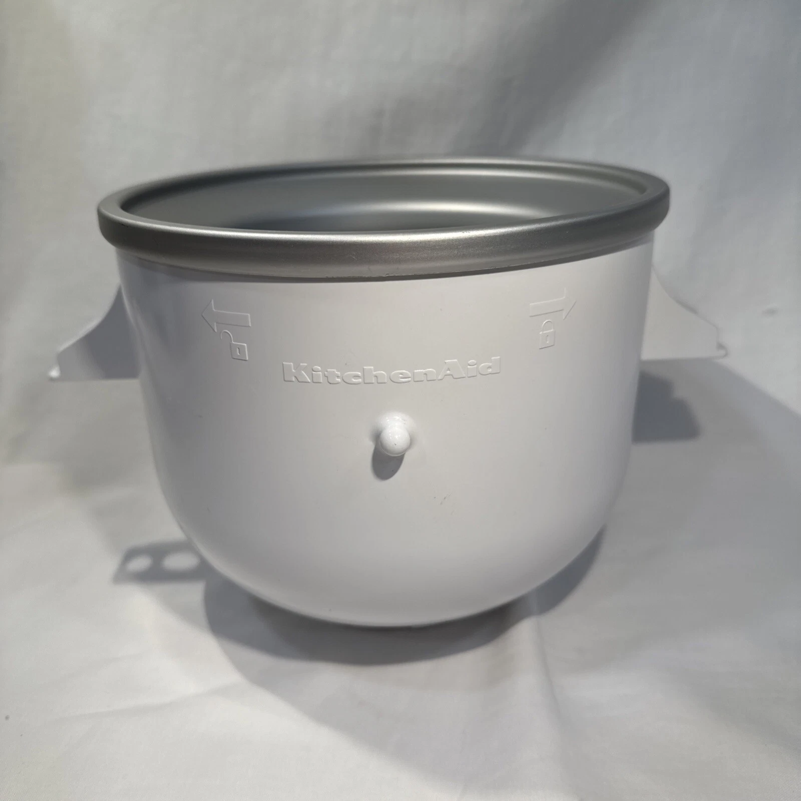 KitchenAid Ice Cream Maker Mixer Stand Bowl ONLY Replacement 2 quart 9707962
Opens in a new window o