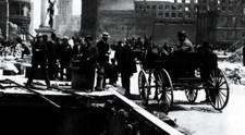 Native Sons Mon. 1906 San Francisco Earthquake Frameable 6.5x4.75