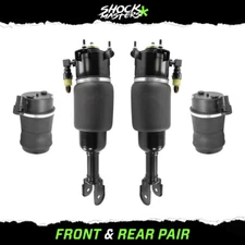 Front Air Strut Assemblies Rear Air Springs for 1993-1998 Lincoln Mark VIII