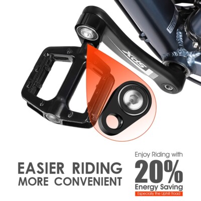 WEST BIKING 9/16 in Fahrrad Pedale Adapter Bearing Conversion Magic Stepper